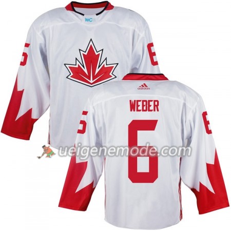 Kanada Trikot Shea Weber 6 2016 World Cup Weiß